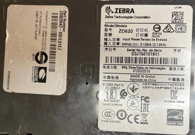 Zebra ZD620 Image
