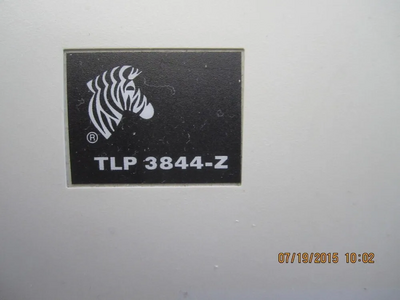 Zebra TLP 3844-Z Image
