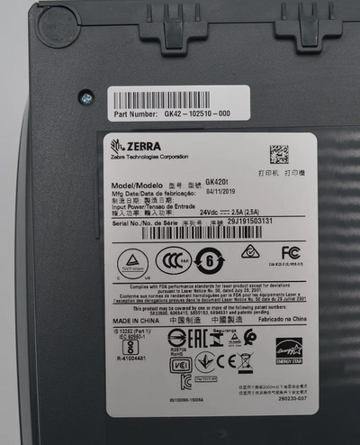Zebra Gk42-102510-00ga Image