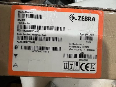 Zebra Imz320 Image