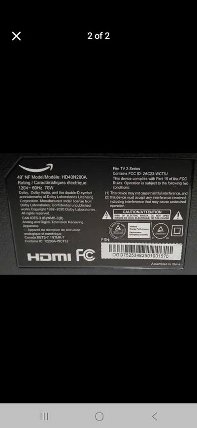 Amazon HD40N200A Image