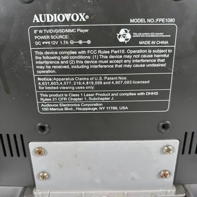 Audiovox Fpe1080 Image