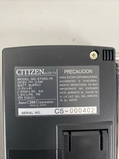 Citizen ST555 Image