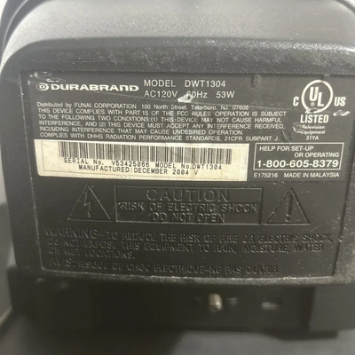 Durabrand DWT1304 Image