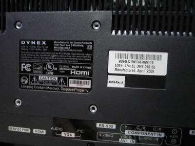 Dynex Dx-l19-10a Image