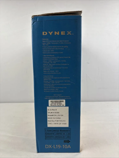 Dynex DX-L19-10A Image