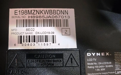 Dynex DX-LCD19-09 Image
