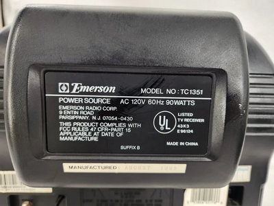 Emerson TC1351 Image