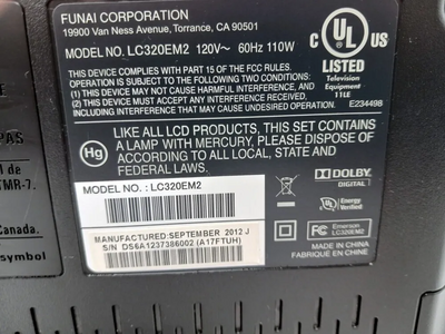 Emerson Lc320em2 Image
