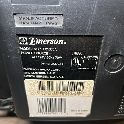 Emerson TC-1365A Image