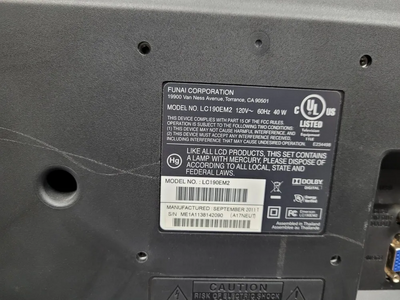 Emerson LE220EM3 Image
