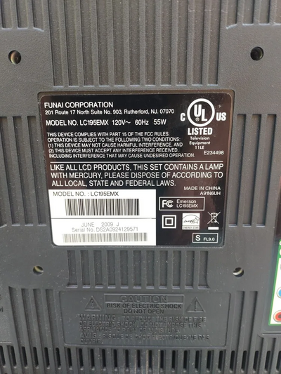 Emerson LC195EMX Image