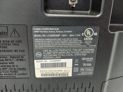 Emerson Lc320em2f Image
