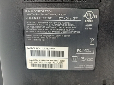 Funai Lf320fx4f Image