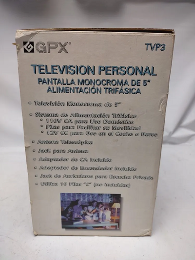 GPX TVP3 Image