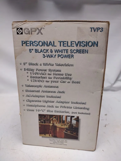 GPX TVP3 Image