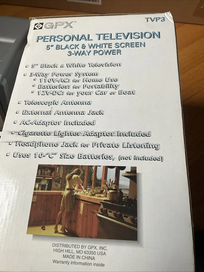 GPX TVP3 Image