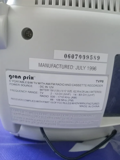GPX TVP8 Image