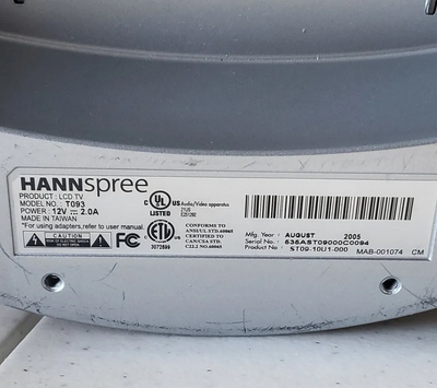 Hannspree T093 Image