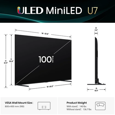 Hisense 100U75QG Image