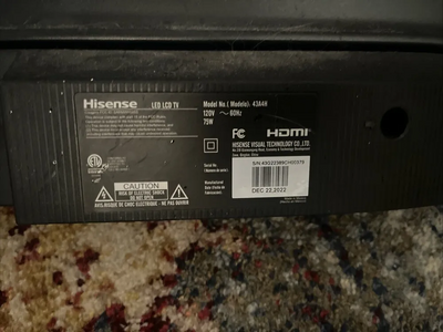 Hisense 40h4030f1 Image