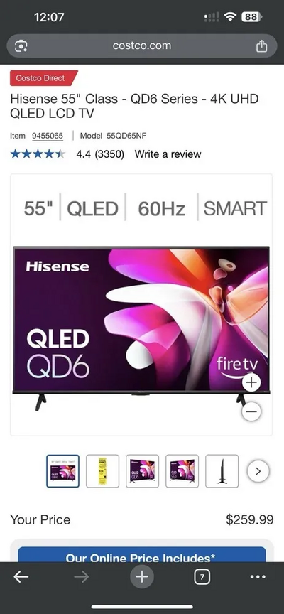 Hisense 50QD65NF Image