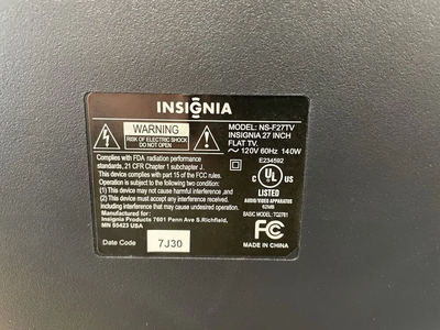 Insignia NS-F27TV Image