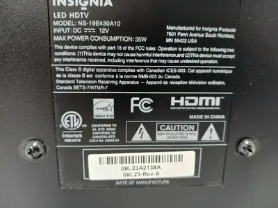 Insignia Ns-19e430a10 Image