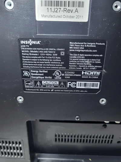 Insignia NS24E730A12 Image