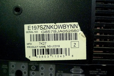 Insignia Ns-lcd19 Image