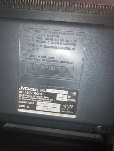 JVC 20 inch crt Image