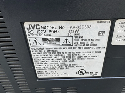 JVC AV-32D302 Image