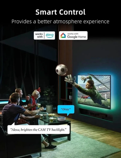 Letsshopwithchris Smart TV LED Backlight Image