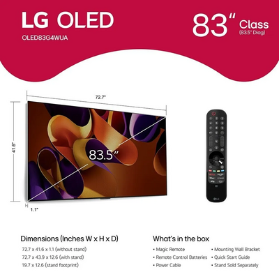 LG OLED83G4WUA Image