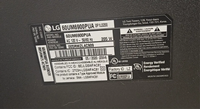 LG 60um6900pua Image