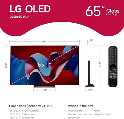 LG Oled65c4p Image