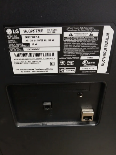 LG 50UQ7070ZUE Image