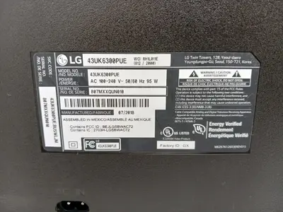 LG 43UK6300PUE Image