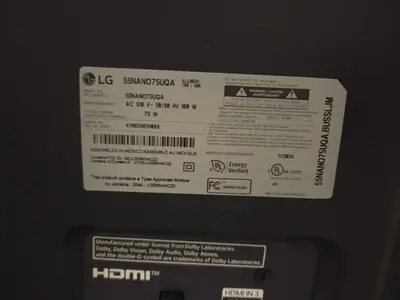 LG 55nano75uqa Image