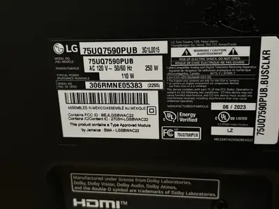 LG UQ7590PUB Image