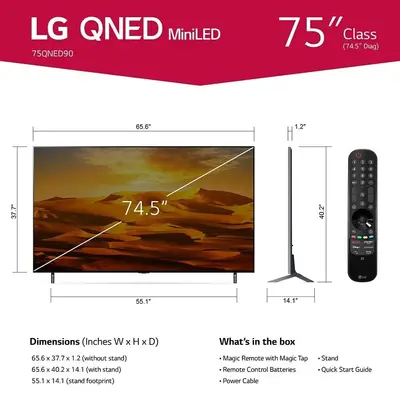 LG 75QNED90UQA Image
