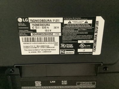 LG Class qned80 ura series Image