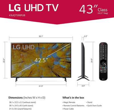 LG 43UQ7590PUB Image