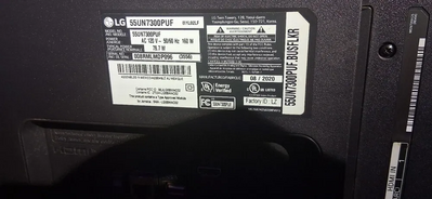 LG 55UQ7570PUJ Image