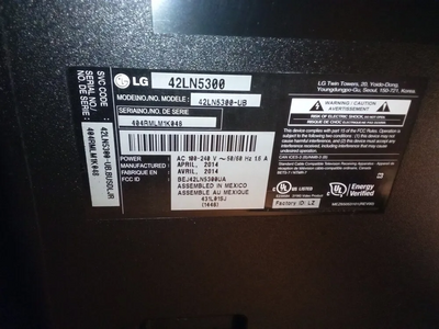 LG 42LN5300 Image