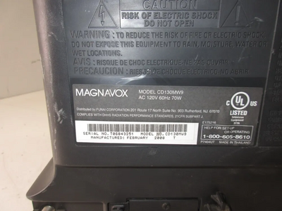 Magnavox Cd130mw9 Image