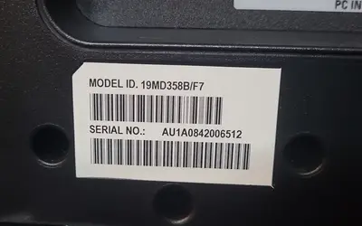 Magnavox 19MD358B/37 Image