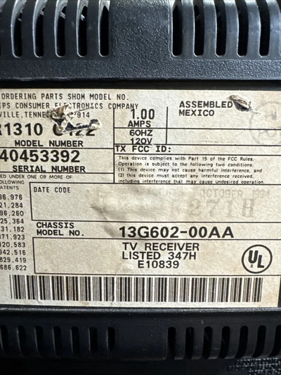 Magnavox CD130MW8 Image