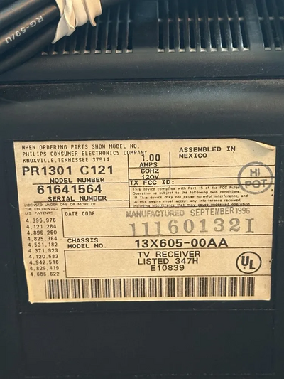 Magnavox PR1301-C121 Image