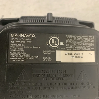 Magnavox MT1331B101 Image